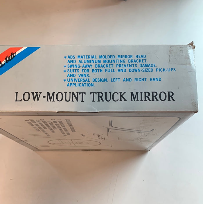 Low-mount truck spiegel chrome universeel